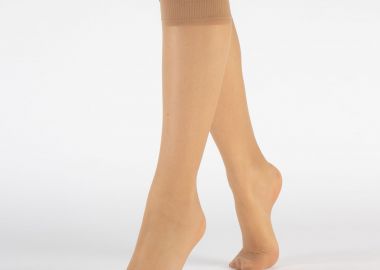 Κάλτσες 18 DENIER μέχρι το γόνατο | 2 Ζευγάρια - CETTE - 